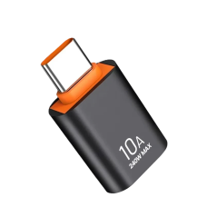 Adaptor Mini OTG USB-C, Compatibil cu Samsung Galaxy A54/A35/A57/S23/S24/S25/S26, Huawei, Xiaomi Redmi 12/13, iPhone 15/16/17/18, Negru