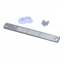 Suport Auto Placa numar telefon fosforescent parcare temporara pentru parbriz Suport Auto Placa numar telefon fosforescent parcare temporara pentru parbriz