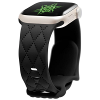 Curea Romb pentru Apple Watch 41mm / 40mm / 38mm Series 1 2 3 4 5 SE 6 7 8 9, Neagra