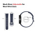 Curea pentru Samsung Galaxy Watch6 / Classic / Watch5 / Pro / Watch4 Series, 40 42 43 44 45 46 47 mm Burgundy