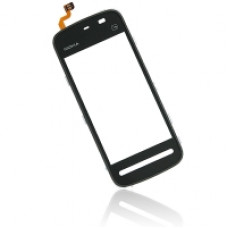 Geam Touchscreen Nokia 5228 5230 5232 5233 5235 5236 Negru Original