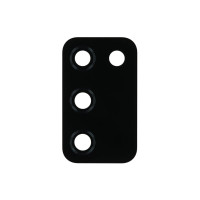 Geam sticla camera Samsung Galaxy A03s A037, Negru
