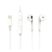 Handsfree Lightning TREQA EP-753, Alb Compatibil cu Apple iPad 10.2 (2019)