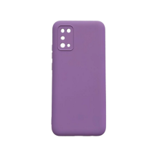 Husa spate silicon, interior catifelat, compatibil cu Samsung Galaxy S23 S911, Mov deschis