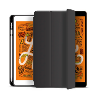 Husa tableta, Compatibil cu Apple iPad Pro 12.9 (2022) / Pro 12.9 (2021) / Pro 12.9 (2020) Cu suport pentru Apple Pen, Negru