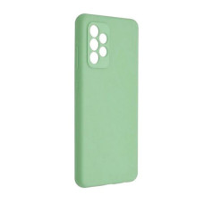 Husa spate silicon cu interior catifelat, TPU pentru Samsung Galaxy S22 5G S901, Verde deschis