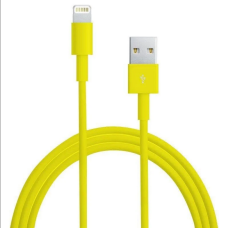 Cablu Date si Incarcare USB la Lightning 1m Galben Apple iPad Pro 10.5 (2017)
