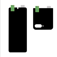 Folie de protectie ecrane privacy din hidrogel pentru Motorola Razr 40 Ultra