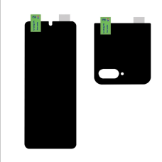 Folie de protectie ecrane privacy din hidrogel pentru Motorola Razr 40 Ultra