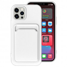 Husa spate silicon TPU cu buzunar Apple Iphone 12 Pro Husa spate silicon TPU cu buzunar Apple Iphone 12 Pro