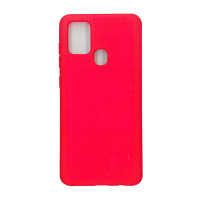 Husa spate silicon TPU pentru Samsung Galaxy S22 5G S901, Rosu, cu interior catifelat
