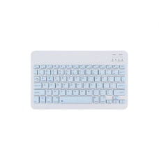 Tastatura Bluetooth, design ergonomic, 25x15x0.6cm, Albastru