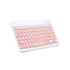 Tastatura Bluetooth, design ergonomic, 25x15x0.6cm, Roz